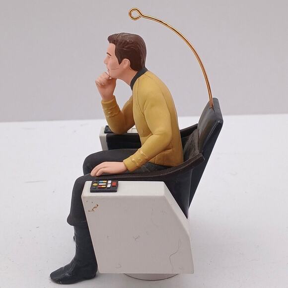 Lot of 2 Hallmark Keepsake Star Trek Ornaments Mr. Spock & Captain James T. Kirk - Picture 6 of 16